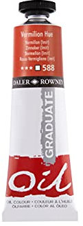 Daler Rowney : Graduate Oil 38ML VERMILION HUE