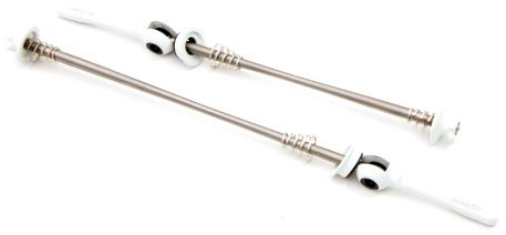 MSC Bikes MSC Ultralight Titanium GR5 Radschnellspanner, Unisex, weiß