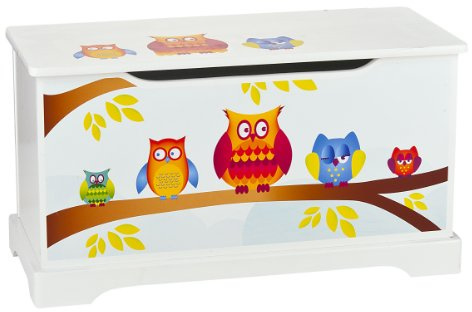 Leomark Kindertruhenbank aus Holz, Kinderbank, Holz-Kindertruhenbank
