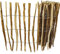 WEIDENPROFI Staketenzaun, Gartenzaun aus Haselnussholz, Größe (BxH): 300 x 120 cm