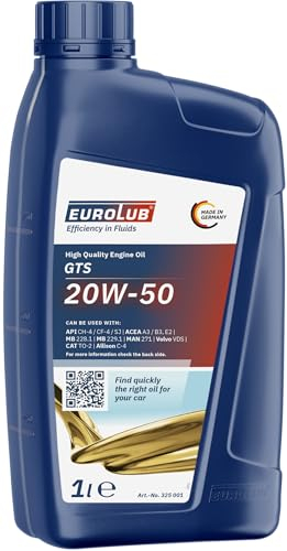 EUROLUB GTS SAE 20W-50 Motoröl, 1 Liter