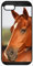 Horse Iphone 5/5s Case - Black Plastic Case - Brown Horse Head