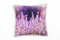 Paul Sinus Art Blumen, lila, Lavendel Deko Kissen 40x40cm für Couch Sofa Lounge Zierkissen - Dekoration zum Wohlfühlen