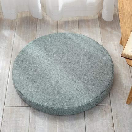 MSM Runde Bay-Fenster Seat dämpfung, Sofa Tatami Rattan Stuhl Sitzkissen Yoga-Matte Verdickung Anti-rutsch Stuhl-pad-A Durchmesser 60cm