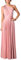Infinity Kleid inklusive Bandeau Top, Ballkleid Brautjungfernkleid Gr. 42-48 Wickelkleid lang, 70 Verschiedene Wickelarten Brautkleid, Bridesmaid, one Size, Stretch (Blush (rosa), 2 (42-48))