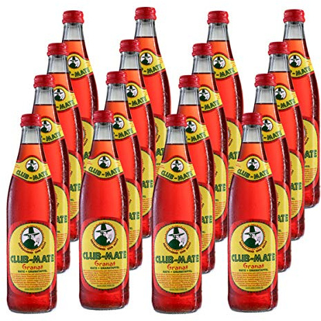 Club-mate Granatapfel 16 Flaschen je 0,5 l, incl Mehrweg Pfand
