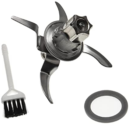 vhbw gruppo lame compatibile con Vorwerk Bimby TM7, TM6 robot da cucina - Con 4 lame in acciaio inox, incl. spazzola per pulire