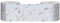 KeZheXi Tapetenbordüre Selbstklebend Silberrebe 10x500CM für Badezimmer Wohnzimmer Küche Verdicken PVC Dekorative Bordüre Abnehmbare Wasserdicht Taille rahmen Wandtattoo