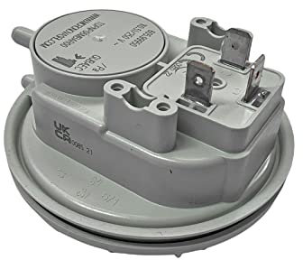 eRicambi, Pressostato Aria Differenziale Huba 10/20 Pascal TDPUP02MBAR01, Serie 605 con Corpo in Policarbonato Caricato a Vetro, da -40°C a 90°C, Montaggio Verticale, KARMEK ONE NORDICA EXTRAFLAME