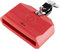 XDrum PB2-RD Percussion Block Medium - Aus unverwüstlichem Kunststoff - Pitch: Medium - Abnehmbare Halterung - Rot