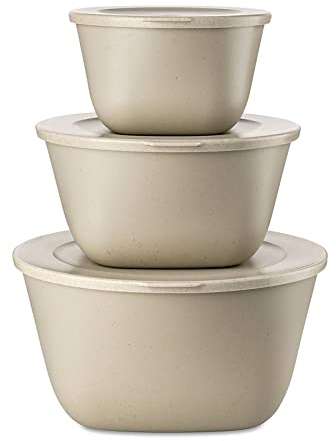Koziol Connect Box Stockholm 3er Set Nature Desert Sand 7873700