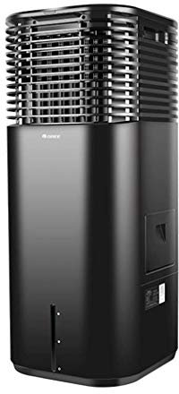 Air Cooler for Home Office Tower Fans Household Fan Humidification Air Cooler 20L Large Water Tank Mobile Water-cooled Air Conditioner (Color : Black, Size : 39 * 35 * 87c