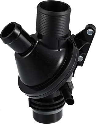 X AUTOHAUX 11538648791 Engine Coolant Thermostat Housing Assembly for BMW X1 2012-2017 for BMW X3 2.0L 2013-2017 11538648791 11538635689