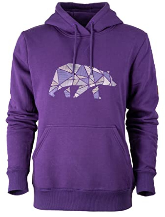 FORSBERG Hoodie mit gestreiftem Brustlogo
