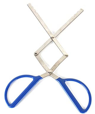 CLISPEED 1 Pc Agarrador De Troncos De Fogata Tronco De Chimenea Vaso De Agua Agarrador De Troncos De Fuego Tenazas para Agarrar Troncos Pinzas para Leña Bolsa De Agua Parilla