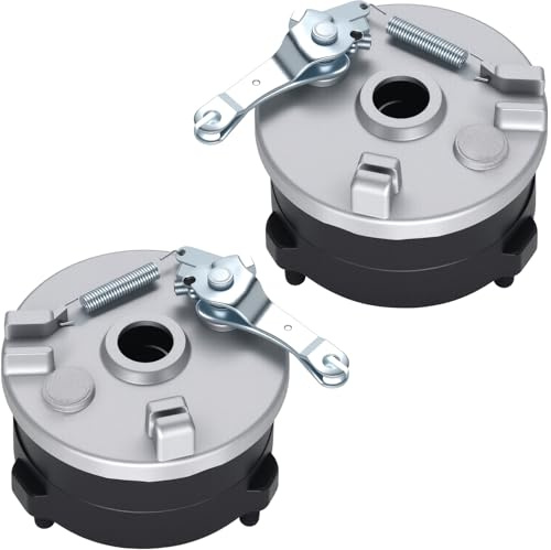 Amavoler Mozzo ruota freno a tamburo anteriore con alloggiamento freno a tamburo a 3 perni + ganasce (sinistra e destra) parti aftermarket adatto per moto 50cc 70cc 90cc 110cc 125cc Taotao Sunl ATV