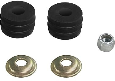 SOLKIN 5-teiliges Golfwagen-Stoßdämpfer-Buchsen-Set for Club Car DS und Precedent Benzin- und Elektrofahrzeuge, Golfwagen mit auf Bolzen montierten Stoßdämpfern