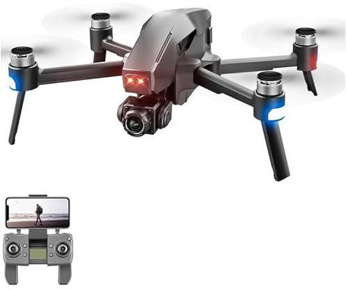 LUXWALLET® SkyLine³ 15-30KM/h – 3KM Bereik – Gimbal Stabilisator - GPS 5Ghz - RC Drone Met ESC FULL HD Camera Voor Volwassenen – FPV Live + VR Bril -Quadcopter – 2x Accu + Draagtas