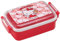 Skater Hello Kitty Bento-Lunchbox, 430 ml, niedliche Lunch-Tragetasche mit sicherem 2-Punkt-Verschlussdeckel, authentisches japanisches Design, langlebig, mikrowellen- und spülmaschinenfest