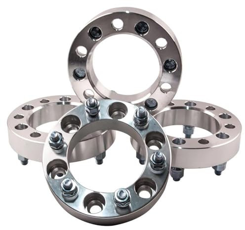 DZSQMLJG Verbreiterte Spurverbreiterung Für Nissan Für Frontier Für Pathfinder Für Xterra (4) Stück 35 Mm 6 Bolzen 6 X 139,7 Spurverbreiterung 12 X 1,5 6 X 5,5 PCD M12 X 1,5 Spurverbreiterung