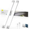 LROLTEF Luz Led Armario Cocina - 50CM 3000mAh Lampara Luces Recargable con Sensor de suspensión manual & Sensor de Movimiento Interior sin Cables - Inteligente Lamp Nocturna para Mueble | 2 Piezas
