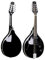 Mandolina Instrumento Musical Mandolina Eléctrica A4/A5 De 26 Pulgadas Mandolina De Ocho Cuerdas EQ Mandolina De Piano Para Principiantes(Black,A5)
