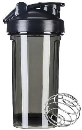 KMITBPN Individuelle Flaschen für Männer und Frauen, individuelle Protein-Shaker-Flasche mit Namens-Logo, personalisierte Shaker-Becher für Protein-Shakes und Pre-Workout, 530 ml, PureBlack