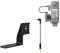 ZLiT Mic Cold Shoe Extension Bracket Adapter Mount for Insta360 X4/X3/ONE X2 Camera Compatible with DJI Mic Mini Microphone Holder with Audio Cable