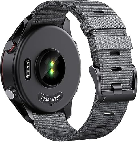 20mm/22mm Quick Release Armband, Robustes Nylon Uhrenarmband | Quick Release Sport Armband, Atmungsaktives, Langlebiges Ersatzarmband für Damen und Herren