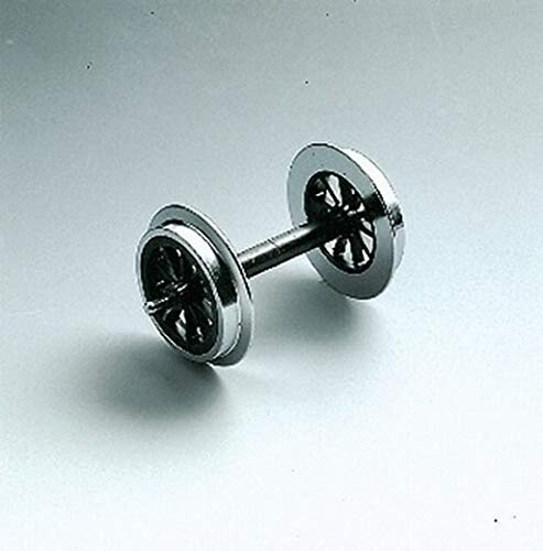 LGB – 2 Stück Metall-Speichenradsatz – L67319, Ersatzräder für Lokomotiven und Wagen, Ersatzteile, Speichenrad, Spur G