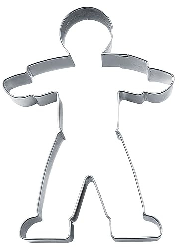 Städter Ausstechform Junge Edelstahl Größe: 12 cm, 039117