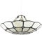 Tiffany Style White Stained Glass Cortez Jewel Ceiling Pendant Light Shade