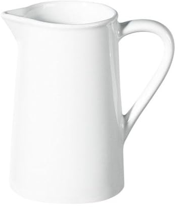 ASA 4728147 Krug - Saftkrug - Milchkrug - Keramik - weiß Höhe 14 cm, 0,5 l.