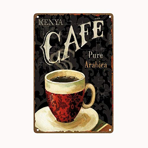 Visario Bild Blechschild Kaffee Caffee 30x20cm 2309 Verschiedene Bilder Wandbilder zur Auswahl.