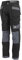 JCB - Mens Work Trousers - Cargo Trouser Men - D+IM Trade Plus Rip Stop Trousers for Men - Regular Leg - Black/Grey - Size 34