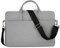Cicilin Sacoche pour Ordinateur Portable 14 Pouces Sac à Bandoulière Multifonctionnel Sac à Main Housse de Protection Pochette PC Portable Hommes/Femmes/Affaires Gris