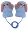 AfinderDE Baby Jungen Mädchen Kleinkind Fleece Warme Fausthandschuhe Anti Scratch Fäustlinge Handschuhe Baby-Winterhandschuhe Weiche verdicken Baumwolle Fleece-Handschuh (Alter 0-18 Monate)