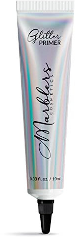 MARBLERS Chunky Glitter Primer 0.33 Fl oz (10mL) | Latex Free | Non-Toxic | Vegan | Cruelty-Free | Festival, Rave & Party Makeup | Long Lasting | Easy-Removal | Skin Adhesive | Body Glue |