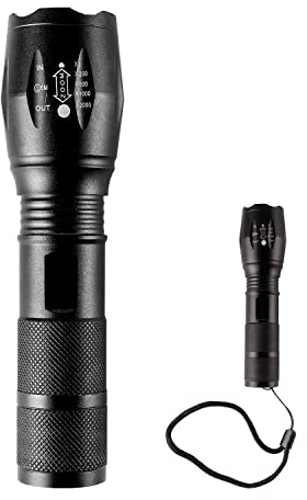 'ARMY MEGALIGHT' Campinglampe Spotlight Powerlampe Taschenlampe LED Spotlight Taktische LED Taschenlampe