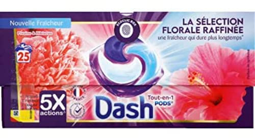 Dash Dash Pods S. Florale 25D Pivoine, La boîte de 592g
