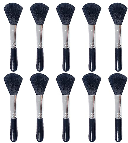 10 Pcs Small Anti Static Cleanning Brushes Electronics Computer Keyboard Laptop Cleaning Brush Nail Art Dust Brush with Plastic Round Handle