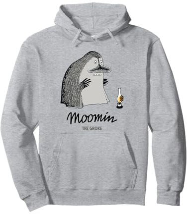 Mumin The Groke mit Lampe Pullover Hoodie
