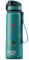 schmatzfatz Trinkflasche Kinder 500ml - Auslaufsicher, BPA-frei, 1-Klick-Verschluss, Tritan, Kinderfreundliches Design, Geeignet für Kohlensäurehaltige Getränke, Petrol Sea