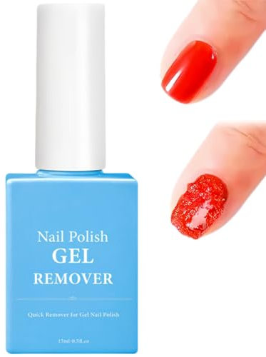 Nail Polish Gel Remover - Fast 2-4 Minute Results, Nail Polish Gel Remover for Manicures-15ml