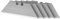 STANLEY 0-11-911 Lama a Trapezio Piccola, Set di 5pz