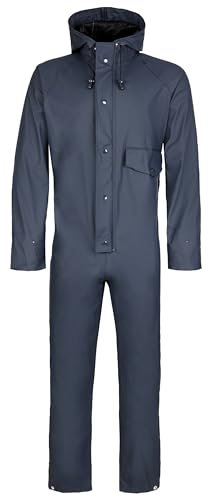 Fort - Flex Coverall - Navy Blue Overalls - 3XL - Waterproof Overalls - Coverall Boilersuit - Overalls Men - Durable Mens Coveralls - Comfortable Workwear - Work Overalls for Men