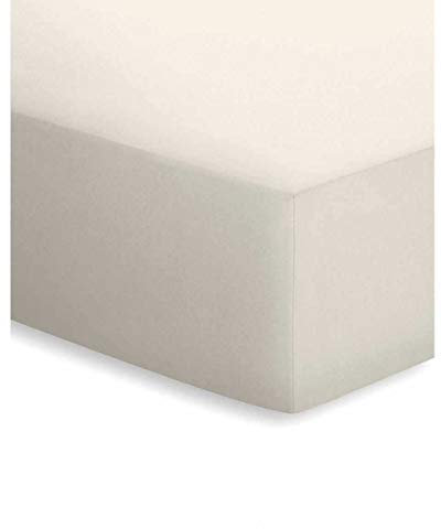 schlafgut Mako-Jersey Bettwäsche mit Aloe Vera in 49 Farben und 4 Größen 50041, 100% Baumwolle, Linen, 90 x 190 cm
