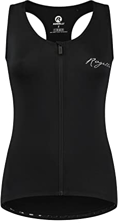 Rogelli Damen Radsport Tanktop Abbey, Schwarz, XL, 008.003