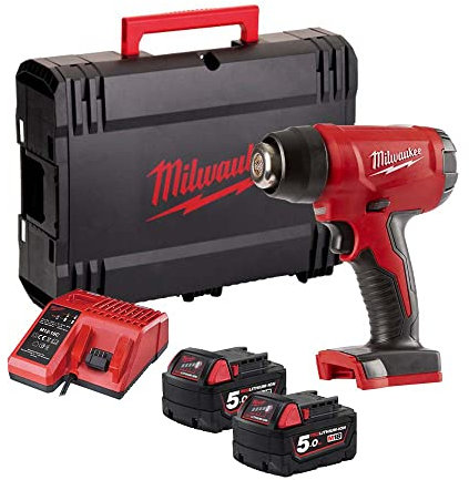 Milwaukee M18BHG-502C Cordless Heat Gun Kit