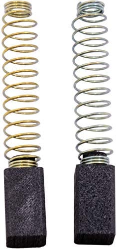 Buildalot Specialty Carbon Brushes ca-04-33044 for Black & Decker Hedge Trimmer DNJ452-0.25x0.25x0.43'' - with Spring - Replaces Original Parts 376143, 883772 & 913599